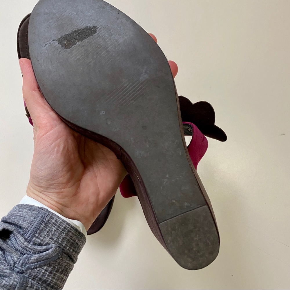 Colin Stuart Leather Wedges - Picture 3 of 4